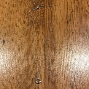 Tiffany & Co. Open Heart Pendant Necklace